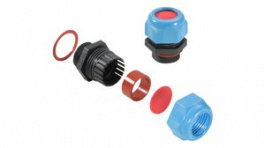 2017900000, Cable Gland, 16 ... 21mm, M32, Polyamide 6, Blue, Weidmuller