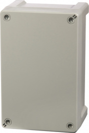 TA 191209 enclosure, Корпус: универсальный; Х:122мм; Y:187мм; Z:90мм; TEMPO; ABS; серый, Fibox