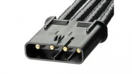 45142-0310, Cable Assembly, MultiCat Plug - MultiCat Plug, 3 Circuits, 1m, Molex