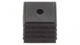 2584710000, Cable Grommet, 5 ... 6mm, TPE, Black, Weidmuller