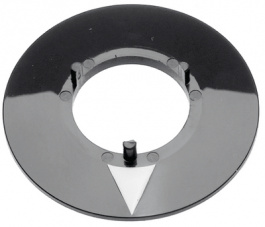 45-21011, Disk 21 mm light grey, RITEL
