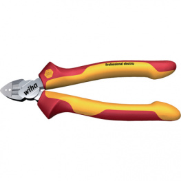 Z14016006, Side-cutting pliers with stripping function, VDE 160 mm, Wiha