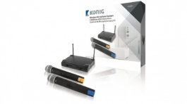 KN-MICW611, Wireless Microphone, 40...15 000 Hz, KONIG