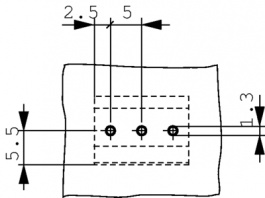 1711026, MKDS 3/2 pcb terminal block 0.2...4 mm2 solid 0.2...2.5 mm2 stranded 5 mm, 2 pol, Phoenix Contact