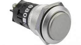82-5562.1000, Pushbutton Switch 19mm Stainless Steel 240 VAC 3 A 1 Change-Over (CO), EAO