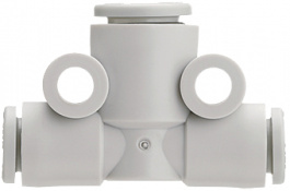 KQ2T08-00A, T-plug-in connector-8.0 mm, SMC PNEUMATICS