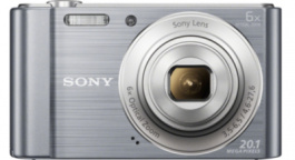 DSC-W810/S, Cyber-shot DSC-W810, Black, 26 mm - 156 mm, 20 MegaPixel, Sony