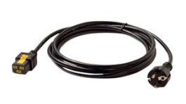 AP8755, AC Power Cable, DE Type F (CEE 7/7) Plug - IEC 60320 C19, 3m, Black, APC