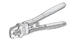 200218-7200, Hand Crimp Tool for Mega-Fit Female Crimp Terminals 12 ... 16AWG, Molex