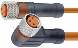 RKMV 3-06/5 M, Соединительный кабель; M8; PIN:3; прямой; 5м; вилка; 60ВAC; 4А; IP68, Lumberg Automation (Belden brand)