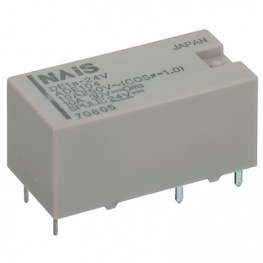 DE1A-12V, PCB power relay 12 VDC 200 mW, Panasonic