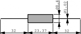 LOB5R070FLF, Проволочный резистор 0.07 Ω 5 W ± 3 %, IRC / TT ELECTRONICS