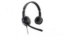 AXH-V28D, NC Headset VOICE 28, On-Ear, 20kHz, QD, Black, Axtel
