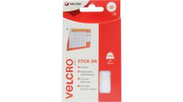 VEL-EC60227 [16 шт], Stick On Coins White 16 mm Pack of 16 pieces, VELCRO