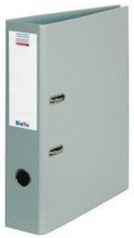 103417.25, BIELLA lever arch file 7cm grey, Biella