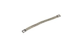 NSYEB2025D8, Earthing Strap 25mm² Tinned Copper 200mm, SCHNEIDER ELECTRIC