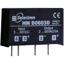 HM D0603D, Solid State Relay 3...30 VDC, Selectron
