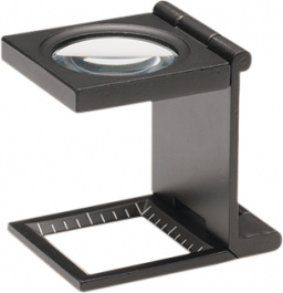 E-30 BLACK, Pocket magnifier 6x 27 mm, GEM