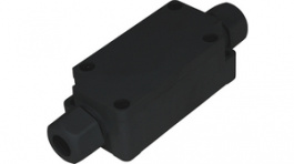 TMC-3PB, Junction Box 65 x 24 x 33mm Polybutylene Terephthalate (PBT) IP65 Black, Takachi
