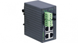 83.040.0002.0, Industrial Ethernet Switch 4x 10/100 RJ45 / 1x ST (multi-mode), Wieland Electric