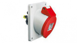 12730, CEE integral socket red 16 A/400 VAC, Bals