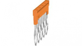 1527620000, Jumper Bar, Push-in, 5 Pole, 24A Z Series, Weidmuller