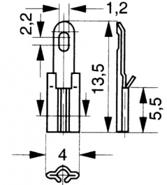 61-1459-11/9030 [100 шт], Contact spring PU=100 ST, Osterrath