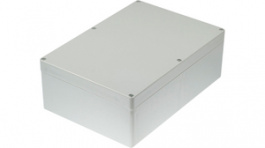 RND 455-00166, Plastic enclosure 265 x 185 x 95 mm light grey PC IP 65, RND Components
