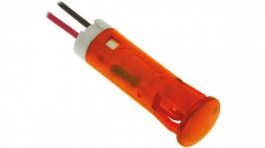 QS83XXO24, LED Indicator orange 24 VDC, APEM