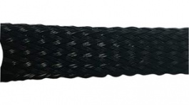 RND 465-00750, Braided Cable Sleeves Black 14 mm, RND Cable