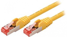 CCGP85221YE015, Network Cable CAT6 S/FTP 150mm Yellow, Nedis (HQ)
