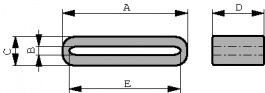 7427214, Ferrite core 40 mm 66 Ohm @ 100 MHz, WURTH Elektronik