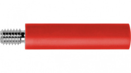 BU 2244 S Ni / RT, Laboratory socket diam. 4 mm Red CAT II, Schutzinger