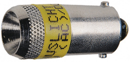 911M 02 2304 EY, LED indicator lamp BA9sL 230 VAC, Taunuslicht