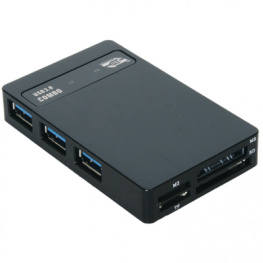 EX-1635, USB 3.0 хаб и устройство чтения карт USB 3.0, Exsys