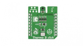 MIKROE-1885, Thermo 3 Click Digital Temperature Development Board 3.3V, MikroElektronika