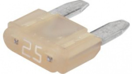 0297025.WXNV, Предохранитель: плавкая вставка; автомобильный; 25А; 32В; 10,9мм, Littelfuse