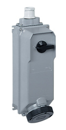 PK 6365 PB5, PK..PB5, sockets, interlocked socket-outlets, E33 - DIII fuse carrier, ILME