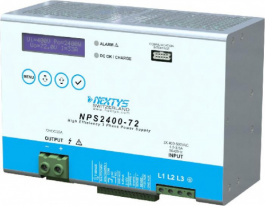 NPS2400-72, Power Supply 3Ph, 2400W\\In: 400-500Vac, Out: 50-87Vdc/33A, NEXTYS
