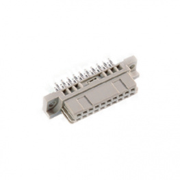 102-80065, Socket B/3 straight, 20-pin DIN 41612, ept GmbH