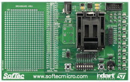 INDART-STX/521, Microcontroller EVAL board, SofTec