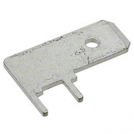 928814-1, Наконечник: плоский; 6,3мм; 0,8мм; "папа"; THT; латунь; луженые, TE Connectivity