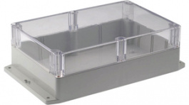 RND 455-00245, Plastic enclosure 222 x 146 x 75 mm light grey PC IP 65, RND Components