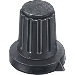 4310.4131, Instrument knob black 15 mm, Mentor