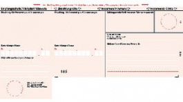 38200, A4 Post CH payment slip, Simplex