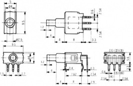APE2F-2M-10-Z, Subminiature Pushbutton Switch, Fujisoku