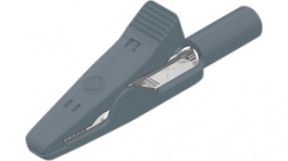 930 319-106, Crocodile clip diam. 2 mm grey 30 VAC 60 VD, SKS Kontakttechnik