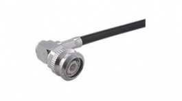 16 TNC-50-3-111/133 NE, RF Connector, TNC, Brass, Plug, Right Angle, 50Ohm, Solder Terminal, Crimp Terminal, Huber+Suhner