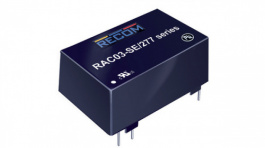 RAC03-12SE/277, AC/DC converter 3 W 12 VDC, RECOM
