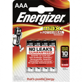 ENR MAX E92 BP 4 [4 шт], Primary battery 1.5 V, LR03, Energizer